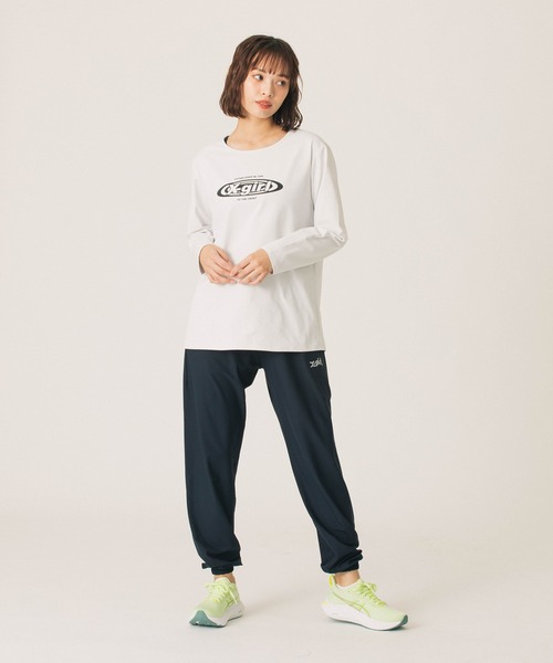 X-girl SPORTS（エックスガールスポーツ）の「JOGGER PANTS（その他パンツ・レディース・ブラック/ベージュ・SMALL/MEDIUM/LARGE）」の4枚目の写真