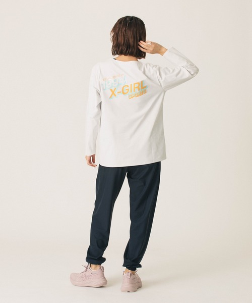 X-girl SPORTS（エックスガールスポーツ）の「JOGGER PANTS（その他パンツ・レディース・ブラック/ベージュ・SMALL/MEDIUM/LARGE）」の7枚目の写真