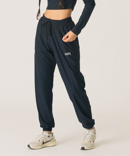X-girl SPORTS（エックスガールスポーツ）の「JOGGER PANTS（その他パンツ・レディース・ブラック/ベージュ・SMALL/MEDIUM/LARGE）」の8枚目の写真