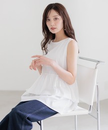 Andemiu | キリカエカットノースリーブ589239(Tシャツ/カットソー)