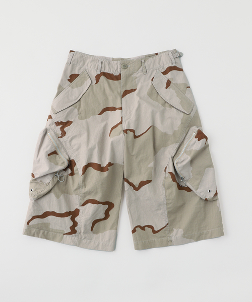 パンツ NVRFRGT 3D Twisted Cargo Shorts セール】NVRFRGT / ネヴァーフォーゲット 3D TWISTED CARGO