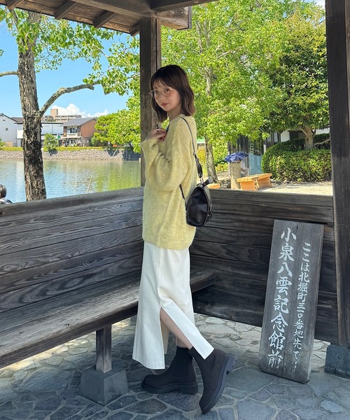 ツイルロングスカート（スカート）｜REMOON（リムーン）のファッション