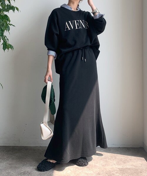 DouDou（ドゥドゥ）の「セットアップドロストスカート（スカート・レディース・アイボリー/カーキ/ブラック・FREE）」の20枚目の写真