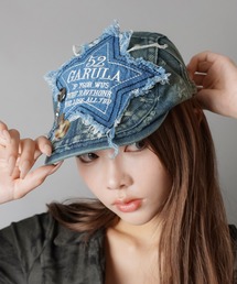 SPINNS | デニムハンチング/ビッグスター/NEO森ガール(ハンチング/ベレー帽)