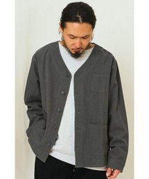 BIG MIKE（ビッグマイク）の「BIG MIKE ビックマイク / 25秋冬新作 無地 チェック柄 ヘビーフランネル カーディガン /// 102536200 102536250（カーディガン/ボレロ・レディース）」