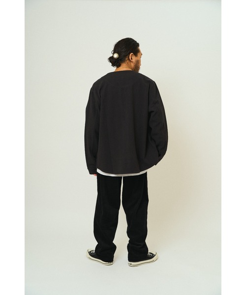 BIG MIKE(ビッグマイク)の「BIG MIKE ビックマイク/ 無地 チェック柄 ヘビーフランネル カーディガン /// 102536200 102536250(カーディガン/ボレロ・メンズ・ブラック/ブラック×グレー/チャコール/ブルー系その他・MEDIUM/LARGE/X-LARGE)」の13枚目の写真