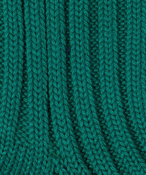 ROTOTO(ロトト)の「<ROTOTO>チャンキーリブ クルーソックス(ソックス/靴下・メンズ・ダークグリーン/オリーブ/オレンジ・M)」の11枚目の写真