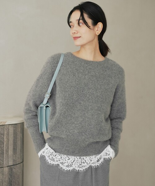 セール】【結論シリーズ】ふれてヘアリーニット（ニット/セーター