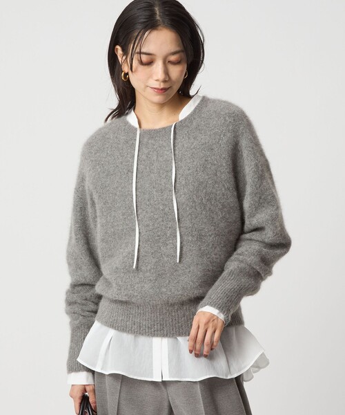 セール】【結論シリーズ】ふれてヘアリーニット（ニット/セーター