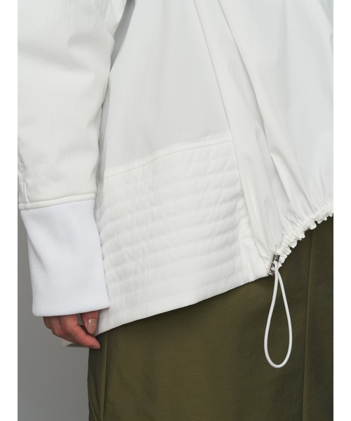 UN3D.（アンスリード）の「PADDING HEM DESIGN SH / パディングヘムデザインシャツ（シャツ/ブラウス・レディース・ホワイト/グレー/ブラック・36/38）」の9枚目の写真