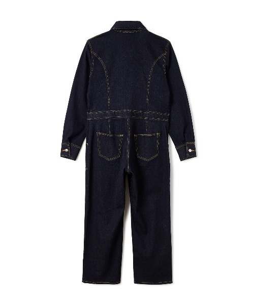THE SHINZONE DENIM JUMP SUITS サンプル品　ツナギ1 セール】Jump suit/All-in-one デニム ジャンプスーツ（つなぎ
