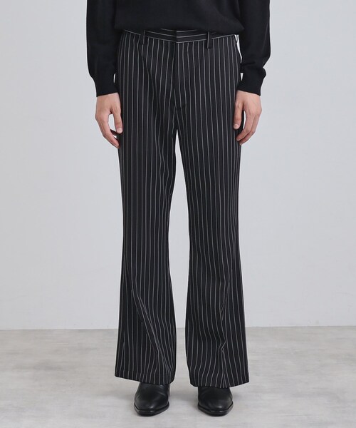 tk.TAKEO KIKUCHI(ティーケータケオキクチ)の「ピンストライプフレアスラックス(その他パンツ・メンズ・ブラック系2/ライトグレー系2・03/02)」の17枚目の写真
