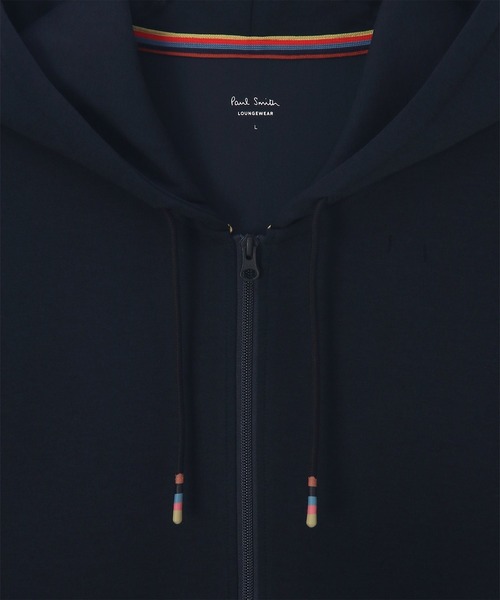 Paul Smith（ポールスミス）の「エステルレーヨンダンボール パーカ【853291 7120A】（パーカー・メンズ・ブラウン/ブラック/ネイビー・LARGE/MEDIUM）」の8枚目の写真