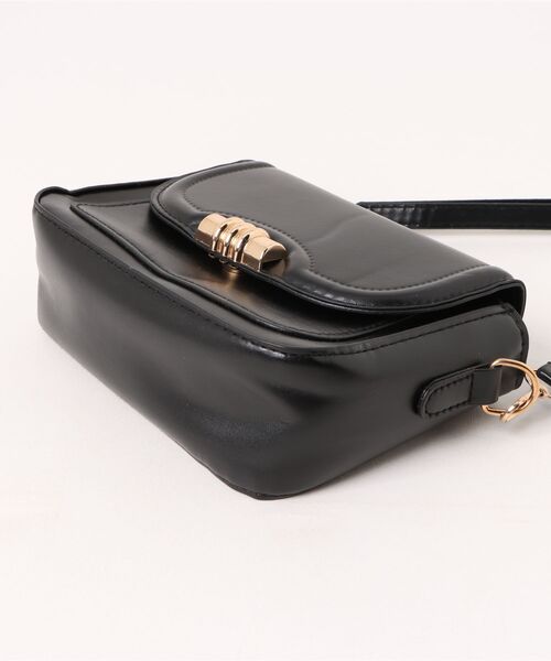 STYLEBLOCK（スタイルブロック）の「レザー調ミニショルダーバッグ（ショルダーバッグ・レディース・レッド/ブラウン/ブラウン系その他/ブラック・FREE）」の8枚目の写真