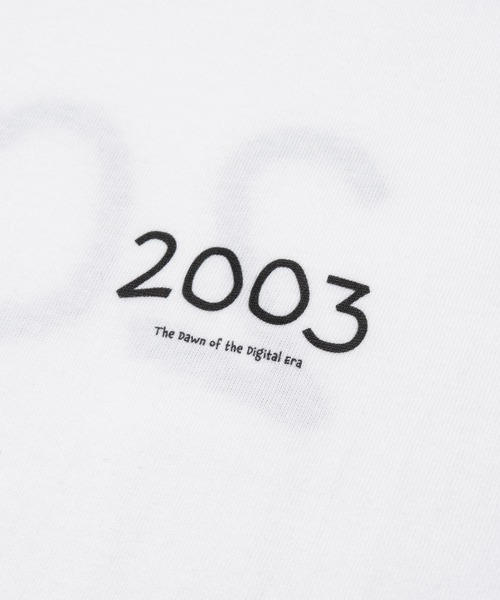 DESIGNERS(デザイナーズ)の「Era Tee -2003 The Dawn of the Digital-(Tシャツ/カットソー・メンズ・ホワイト・XL/L/M/S)」の6枚目の写真