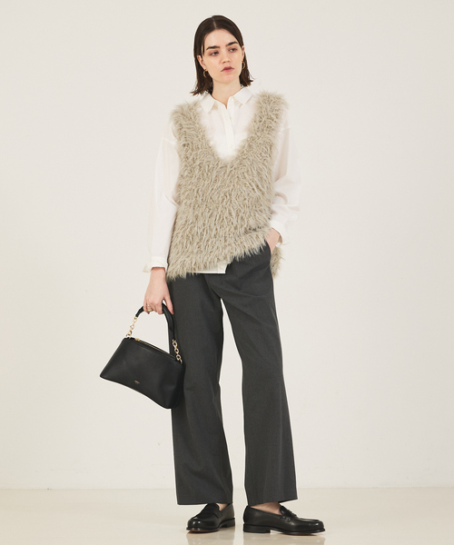 LOWELL things(ロウェル シングス)の「【VERY掲載】Sque/クッションハンドルミニショルダー(ショルダーバッグ・レディース・ブラック/ベージュ/オレンジ・フリー)」の4枚目の写真