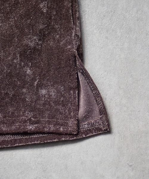 CHIGNON（シニヨン）の「(CHIGNON)BEROA MESH PO（Tシャツ/カットソー・レディース・ベージュ/ブラウン/ブルー・ONE SIZE）」の12枚目の写真