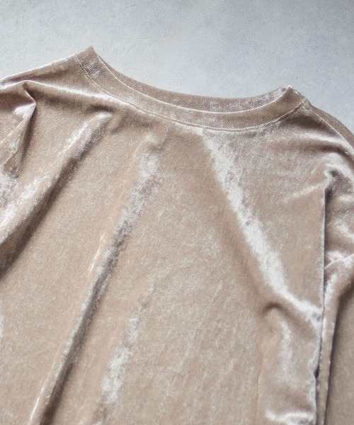 CHIGNON（シニヨン）の「(CHIGNON)BEROA MESH PO（Tシャツ/カットソー・レディース・ベージュ/ブラウン/ブルー・ONE SIZE）」の15枚目の写真