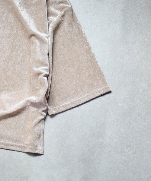 CHIGNON（シニヨン）の「(CHIGNON)BEROA MESH PO（Tシャツ/カットソー・レディース・ベージュ/ブラウン/ブルー・ONE SIZE）」の17枚目の写真