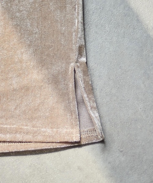 CHIGNON（シニヨン）の「(CHIGNON)BEROA MESH PO（Tシャツ/カットソー・レディース・ベージュ/ブラウン/ブルー・ONE SIZE）」の20枚目の写真