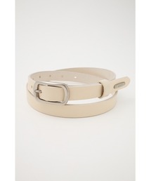 SKINNY LEATHER BELT