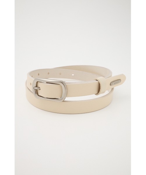マウジー 革皮ベルト BUCKLE LEATHER ベルト（ベルト）｜MOUSSY（マウジー）のファッション