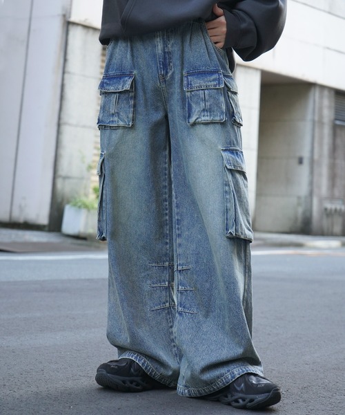 セール】ヴィンテージメイク レトロライク Y2Kグランジ ケミカル加工