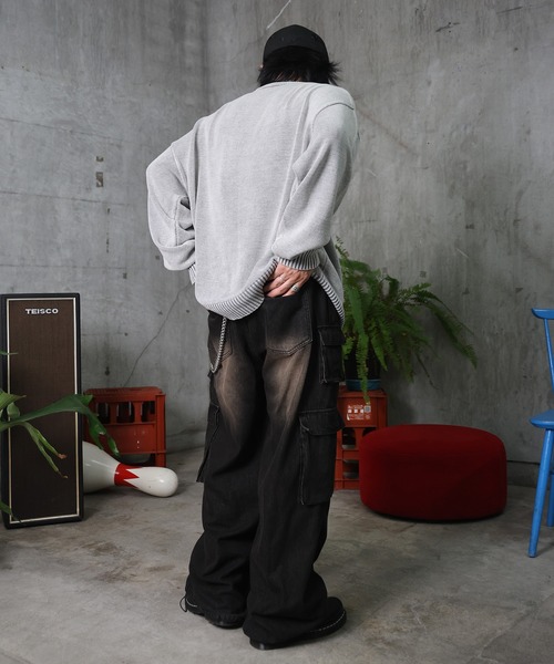 セール】ヴィンテージメイク レトロライク Y2Kグランジ ケミカル加工