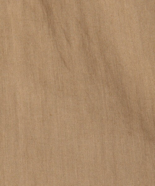 HAVERSACK（ハバーザック）の「HAVERSACK ATTIRE リネン ダブルポケットハーフスリーブシャツ（シャツ/ブラウス・メンズ・ベージュ・M）」の3枚目の写真