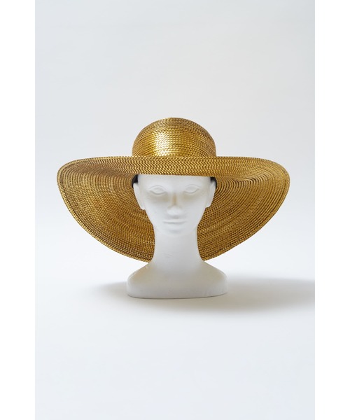 SHINYAKOZUKA(シンヤコヅカ)の「LONG WANDER HAT WITH KIJIMA TAKAYUKI(ハット・メンズ・ゴールド系・ONE SIZE)」の2枚目の写真
