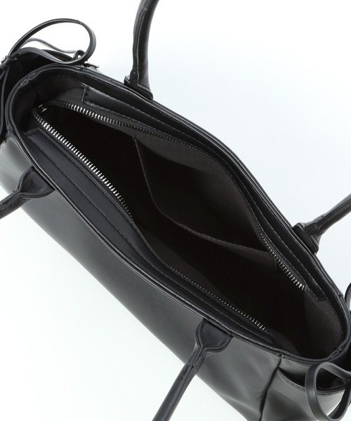 tiny tiny（ティニーティニー）の「サイドリボンバッグ[tiny tiny(ティニーティニー)]（ボストンバッグ・レディース・キャメル/ボルドー/ブラック・0）」の12枚目の写真