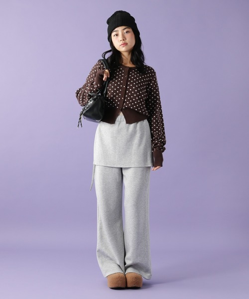 tiny tiny（ティニーティニー）の「サイドリボンバッグ[tiny tiny(ティニーティニー)]（ボストンバッグ・レディース・キャメル/ボルドー/ブラック・0）」の17枚目の写真