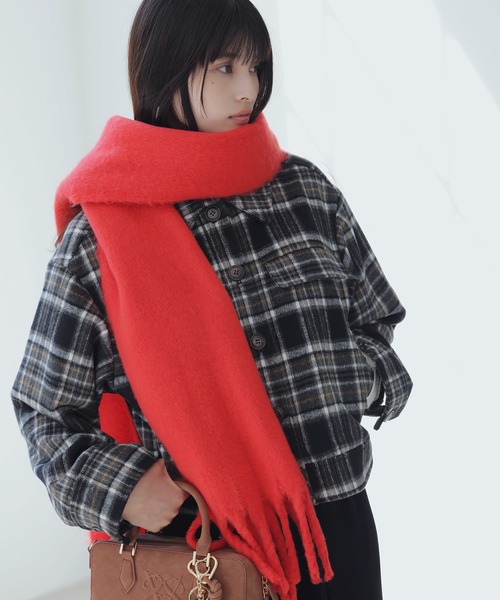 VIS(ビス)の「くるくる圧縮ボアカバーオール(カバーオール・レディース・ベージュ/オフホワイト/ブラウン系その他・FREE)」の6枚目の写真