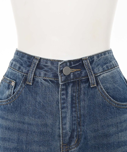 Narcissus（ナルシス）の「ハートスタッズデニムパンツ/フレアデニム《動画あり》（デニムパンツ・レディース・ブルー・FREE）」の14枚目の写真