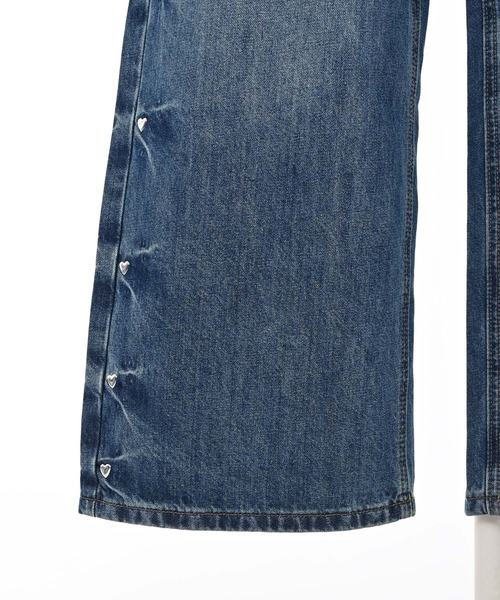 Narcissus（ナルシス）の「ハートスタッズデニムパンツ/フレアデニム《動画あり》（デニムパンツ・レディース・ブルー・FREE）」の19枚目の写真