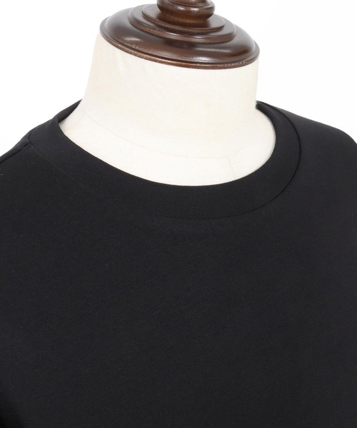 CAMBIO（カンビオ）の「mlt5435-カラーステッチルーズシルエットポンチカットソー（Tシャツ/カットソー・メンズ・ホワイト/グレイッシュベージュ/ブラック・M/L/XL）」の21枚目の写真
