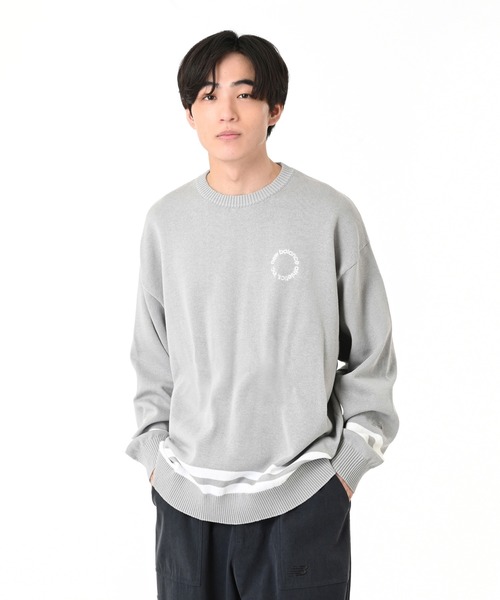 ラインニットプルオーバー（ニット/セーター）｜New Balance