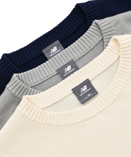 セール】ラインニットプルオーバー（ニット/セーター）｜New Balance