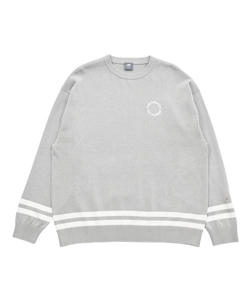 ラインニットプルオーバー（ニット/セーター）｜New Balance