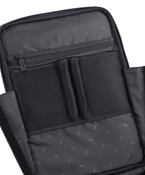 ace.(エース)の「エースジーン ビジネスリュック ガジェタブルSF A4サイズ収納可能 14inchPC収納 15L エキスパンド(容量拡張) 2気室 68784(ビジネスバッグ・メンズ・ブラック/ネイビー・FREE)」の15枚目の写真