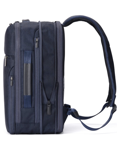 ace.(エース)の「エースジーン ビジネスリュック ガジェタブルSF A4サイズ収納可能 14inchPC収納 15L エキスパンド(容量拡張) 2気室 68784(ビジネスバッグ・メンズ・ブラック/ネイビー・FREE)」の17枚目の写真