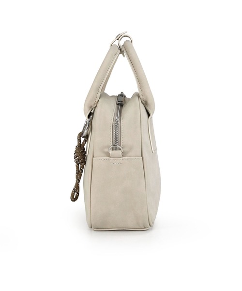 COLDE (コルデ)の「チャーム付きミニボストン(ボストンバッグ・レディース・ブラウン/アイボリー/ブラック・FREE)」の6枚目の写真