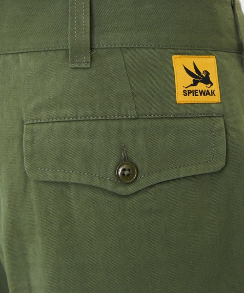 SPIEWAK（スピーワック）の「フレンチミリタリーチノM-52 2タック（チノパンツ・メンズ・ネイビー/アーミー/カーキ・SMALL/MEDIUM/LARGE/X-LARGE）」の21枚目の写真