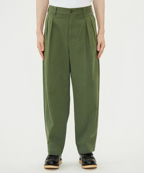 セール】フレンチミリタリーチノM-52 2タック（チノパンツ）｜SPIEWAK