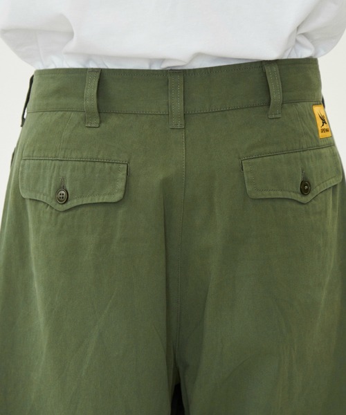 SPIEWAK（スピーワック）の「フレンチミリタリーチノM-52 2タック（チノパンツ・メンズ・ネイビー/アーミー/カーキ・SMALL/MEDIUM/LARGE/X-LARGE）」の19枚目の写真