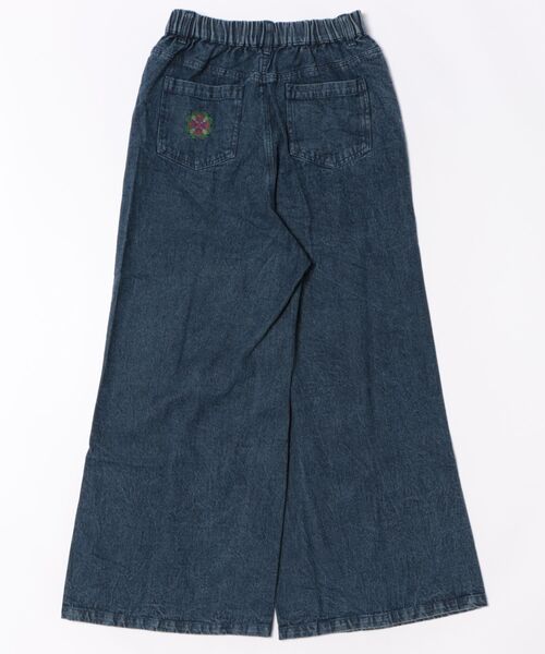 チャイハネ(チャイハネ)の「【チャイハネ】ディルバル ベルボトム風デニムパンツ(デニムパンツ・レディース・ダークブルー/ライトブルー・FREE)」の18枚目の写真