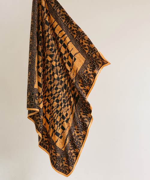 【タグ付き未使用】PIERRE LOUIS MASCIA スカーフ Pierre-Louis Mascia ピエール ルイ マシア スカーフ 総柄