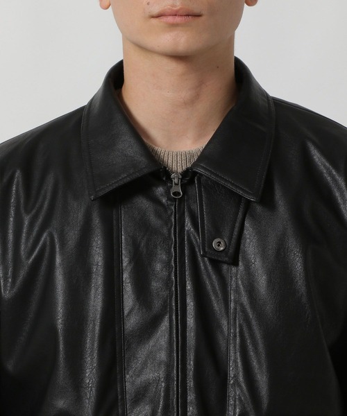 セール】PUレザーA2ブルゾン / 592153（ブルゾン）｜LAKOLE（ラコレ