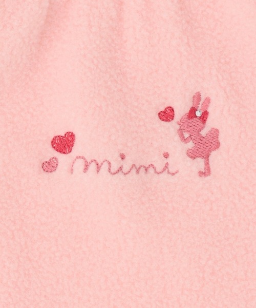 KP（ケーピー）の「かぎ針編み＆フリース ベスト（ベスト・キッズ・レッド/ピンク・80ｃｍ/90cm/100cm/110cm/120cm/130cm）」の6枚目の写真