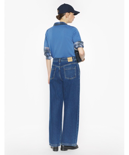 Maison Kitsune（メゾンキツネ）の「PLEATED JEANS（デニムパンツ・レディース・ブルー系その他・24/25/26/27/28/29）」の5枚目の写真